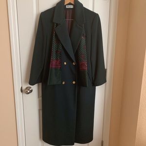 Forecaster Deep Green Trench coat